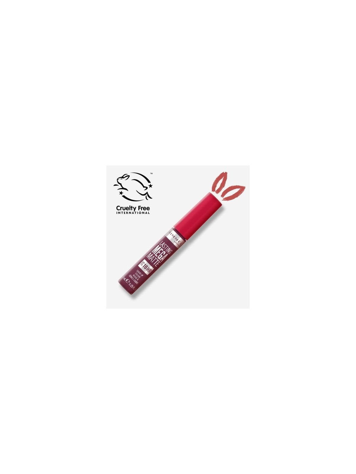 Rossetto liquido Rimmel London Lasting Mega Matte Rock Me Purple