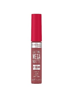 Rimmel London Mega Matte Liquid Lip Colour 7.4ml Rose Shine