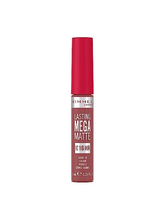 Rimmel London Mega Matte Liquid Lip Colour 7.4ml Rose Shine