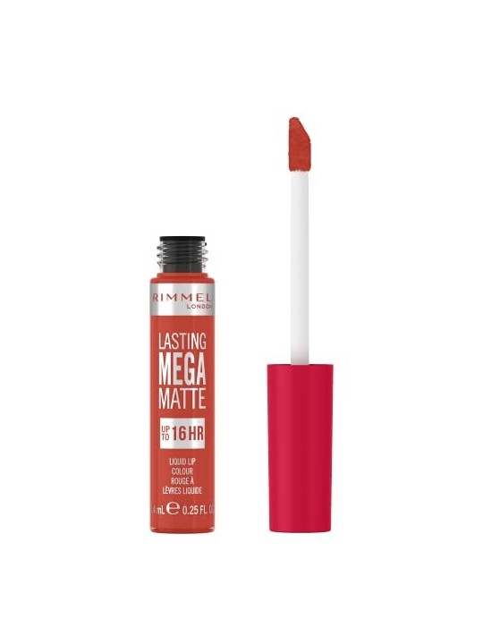 Rimmel Lasting Mega Matte Liquid Lip Colour Scarlet Flames