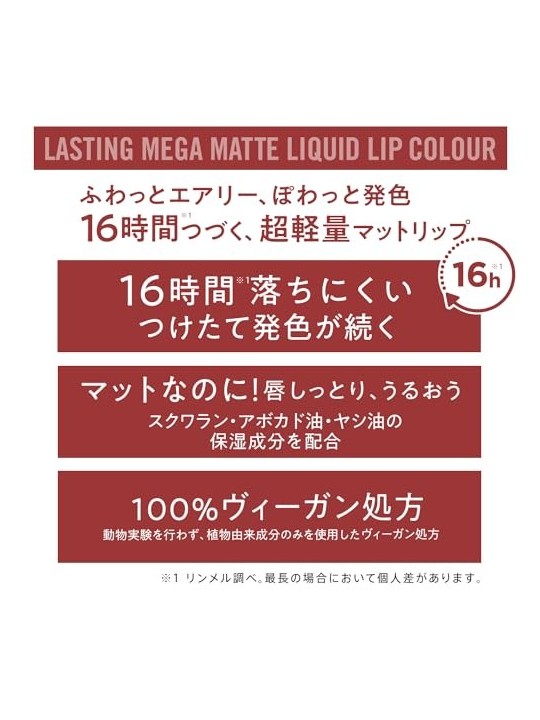 Rimmel Rossetto Liquido Mega Matte Urban Affair