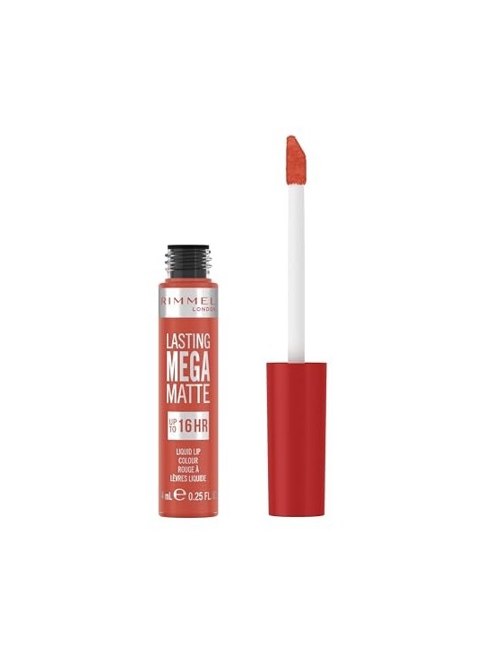 Rimmel Lasting Mega Matte Liquid Lip Colour Coral Sass