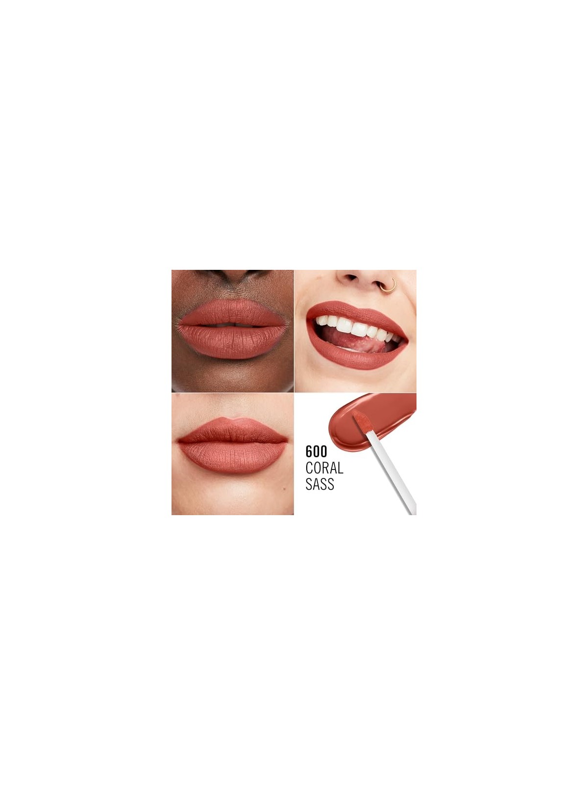 Rimmel Lasting Mega Matte Liquid Lip Colour Coral Sass