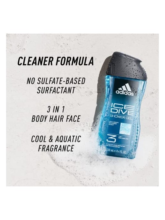 Adidas Ice Dive Doccia Schiuma 250ml