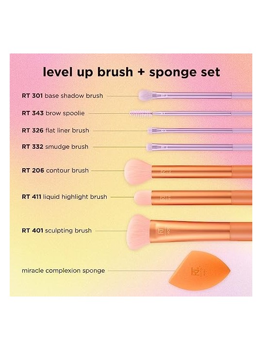 Real Techniques Level Up Brush and Sponge Kit