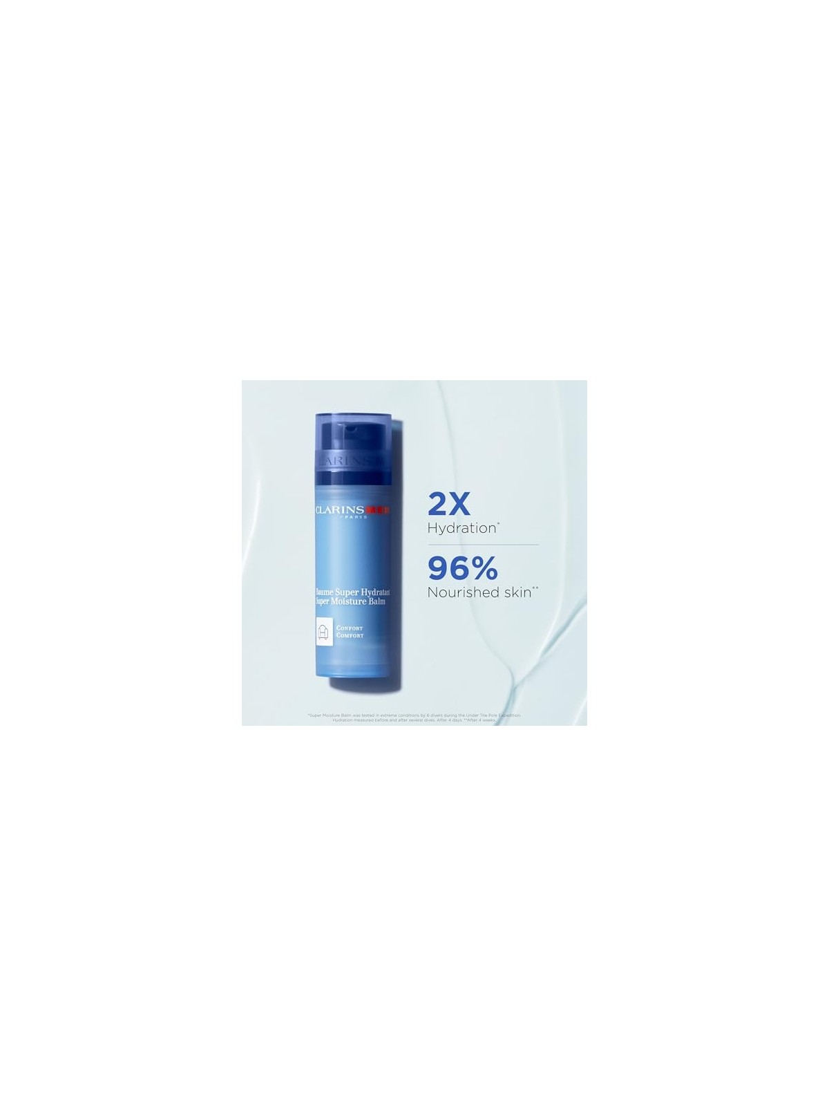 Clarins Men Super Moisture Balm - Comfort uomo 50ml