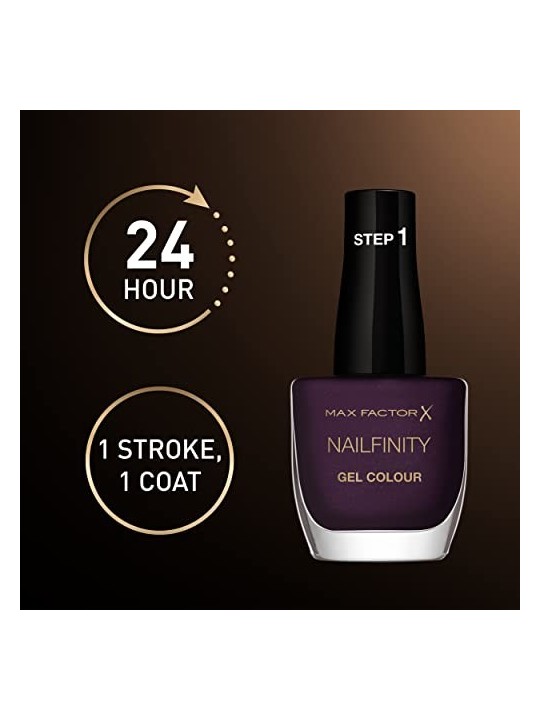 Max Factor Nailfinity Laquer Smalto per unghie 12 ml donna 350 Encore
