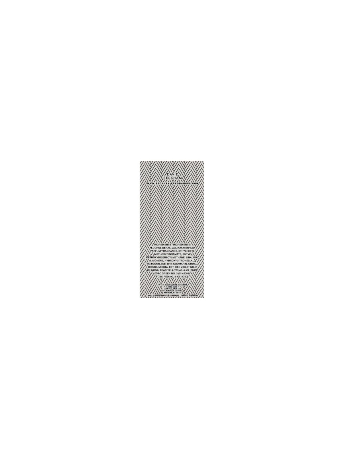 David Beckham Classic Homme Eau De Toilette 100 ml man