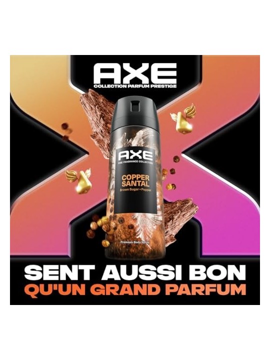 Deodorante spray Axe COPPER SANTAL 150ml per uomo