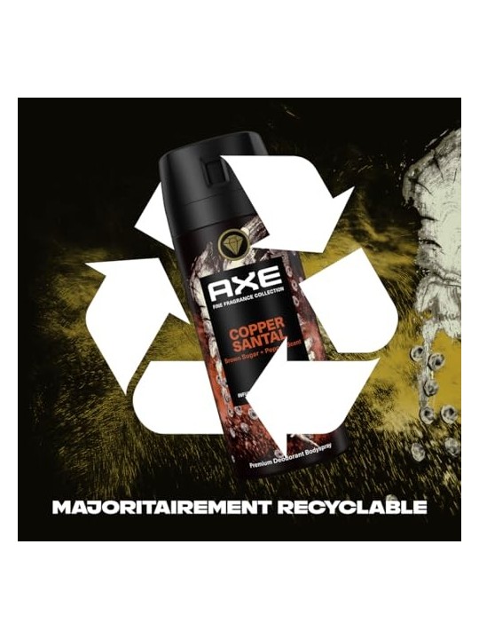 Deodorante spray Axe COPPER SANTAL 150ml per uomo