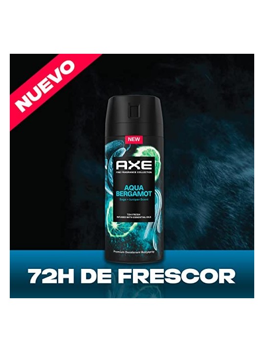 Axe AQUA BERGAMOT deodorante spray 150ml uomo