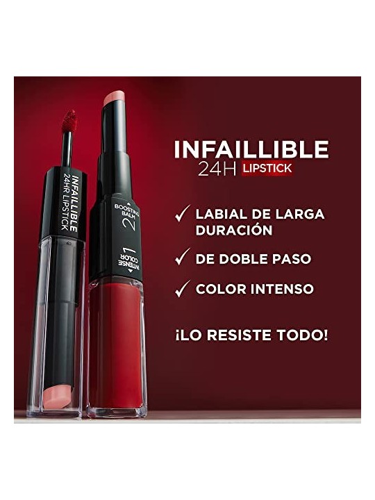 L'Orï¿½ï¿½al Rossetto Infallibile 24H Parisian Nudes 6 ml donna 302 Rose Eternite