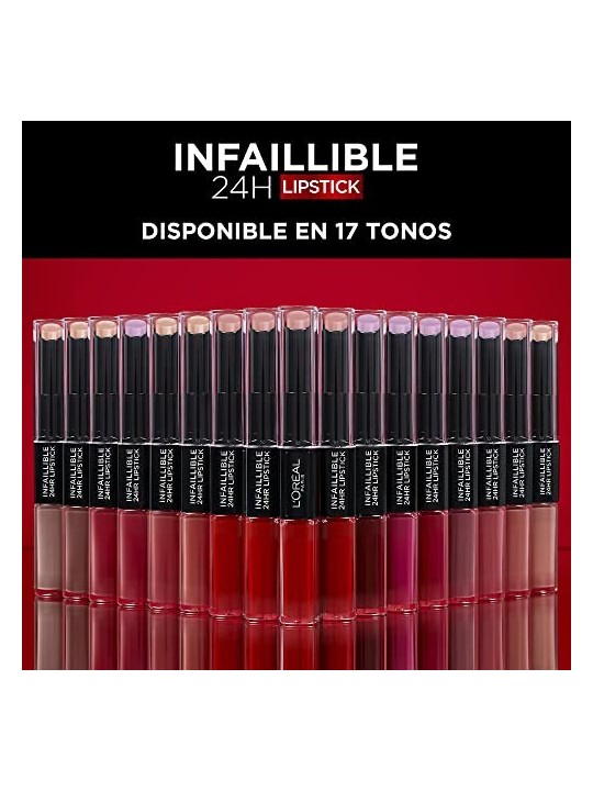 L'Orï¿½ï¿½al Rossetto Infallibile 24H Parisian Nudes 6 ml donna 302 Rose Eternite
