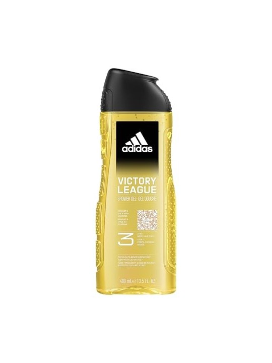 Adidas Victory League Gel Doccia 3In1 Uomo 400ml acquista 