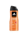 Adidas Team Force Gel Doccia Corpo Capelli Viso 3 in 1 gel