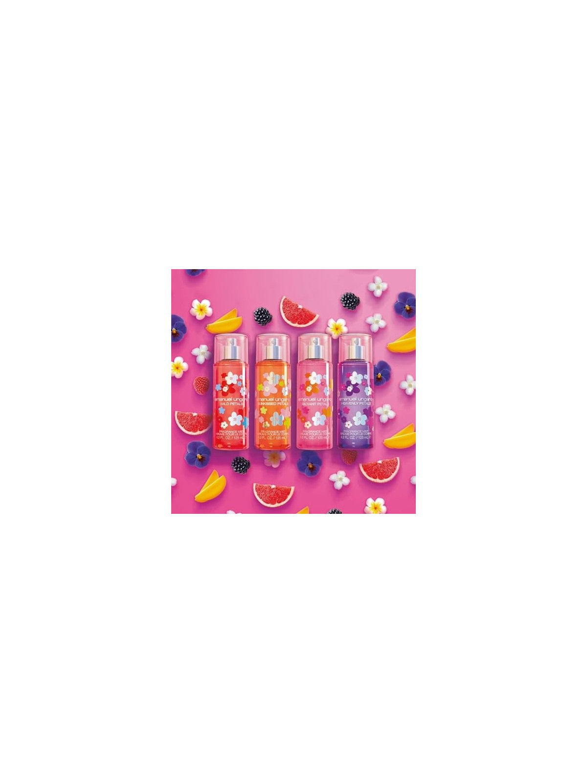 Spray corpo ai petali selvatici donna 125ml