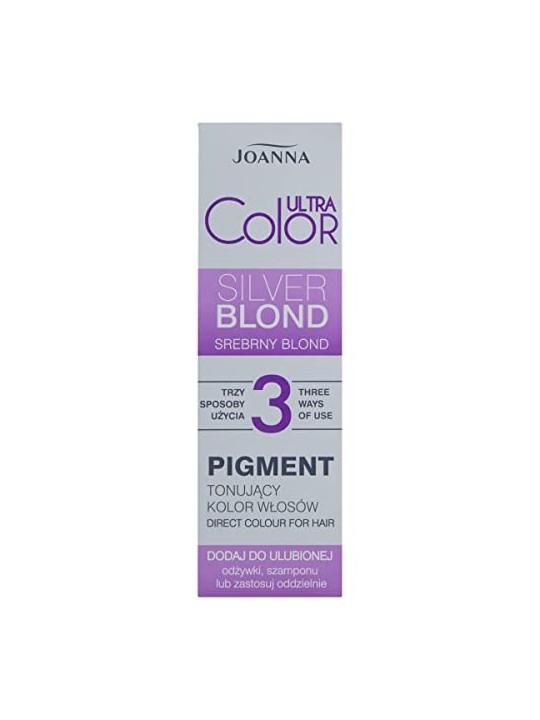 JOANNA Ultra Color Pigmento tonalizzante per capelli Biondo Argento 100ml