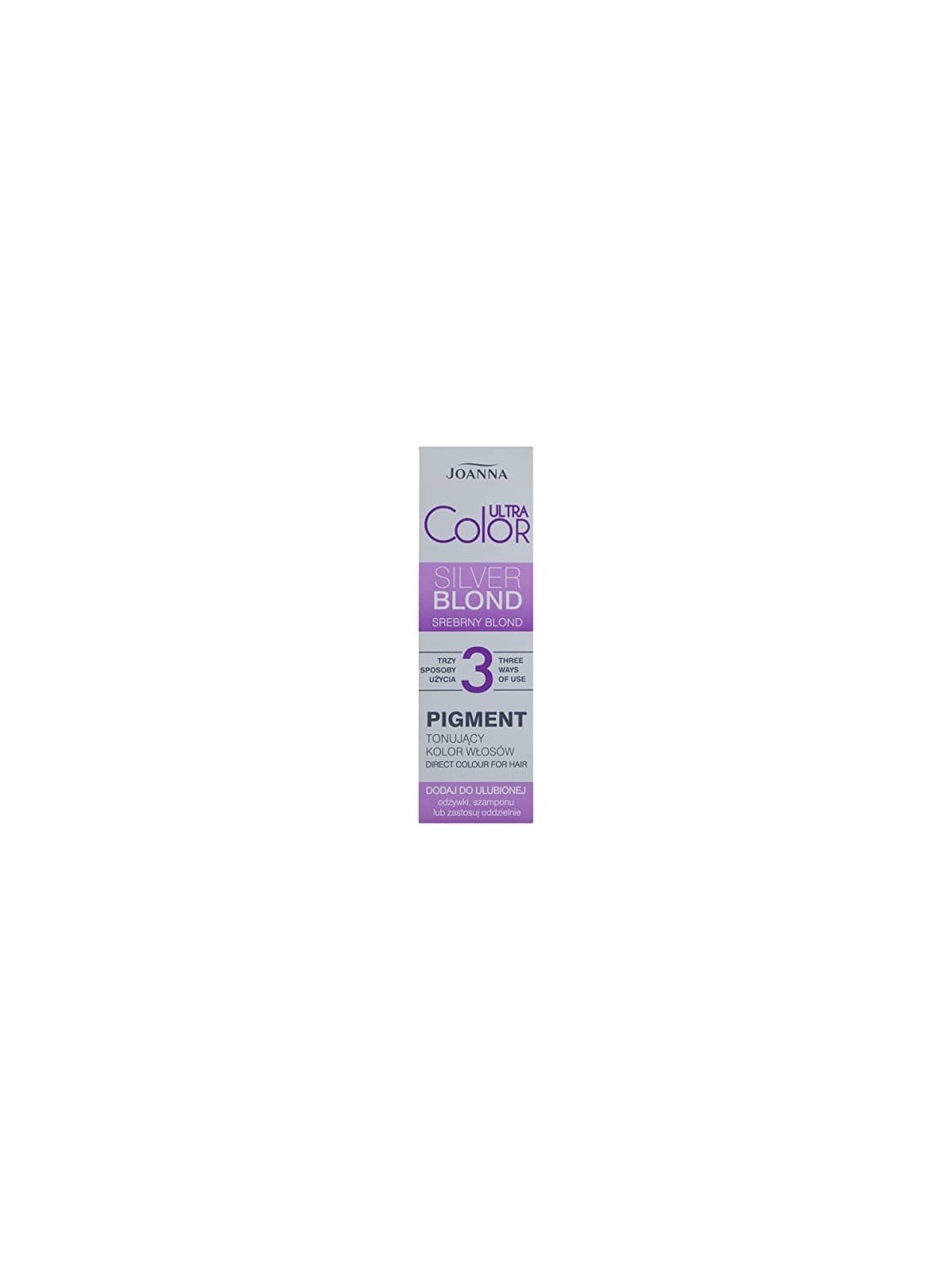 JOANNA Ultra Color Pigmento tonalizzante per capelli Biondo Argento 100ml