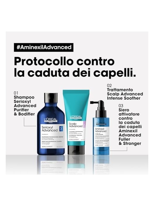 LOrï¿½ï¿½al Professionnel Aminexil Siero Avanzato Attivatore Anticaduta donna 90ml