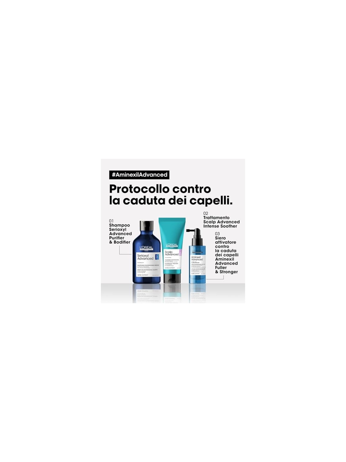 LOrï¿½ï¿½al Professionnel Aminexil Siero Avanzato Attivatore Anticaduta donna 90ml