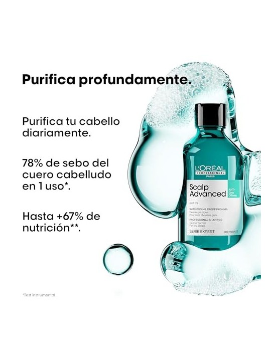 L'Orï¿½ï¿½al Professionnel Paris Shampoo Avanzato per il Cuoio Capelluto 300ml