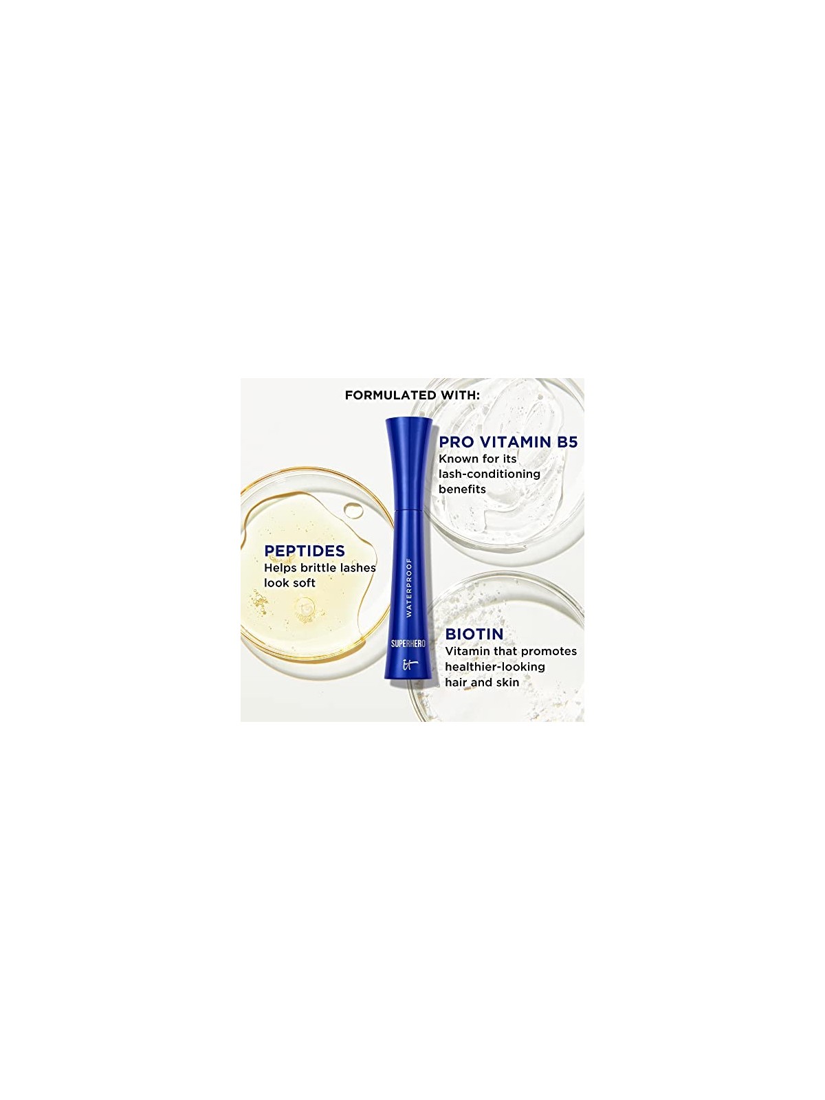Mascara SUPERHERO It Cosmetics waterproof nero 9ml unisex