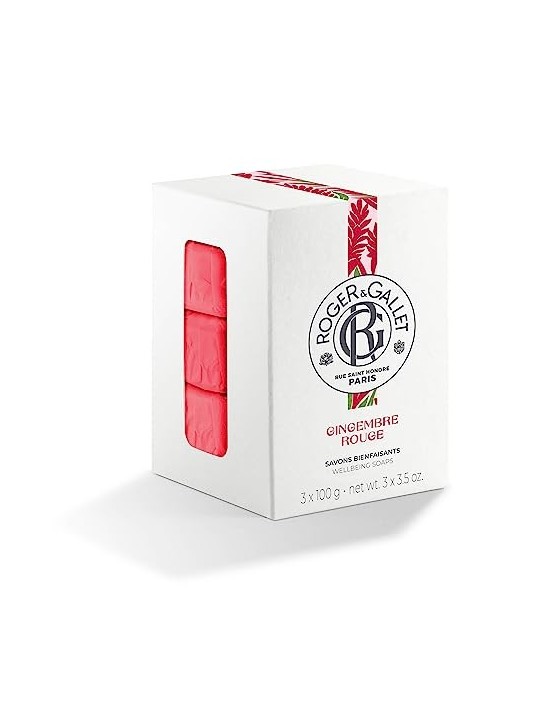 Roger & Gallet Gingembre Rouge Giftset 300g Soap Bar