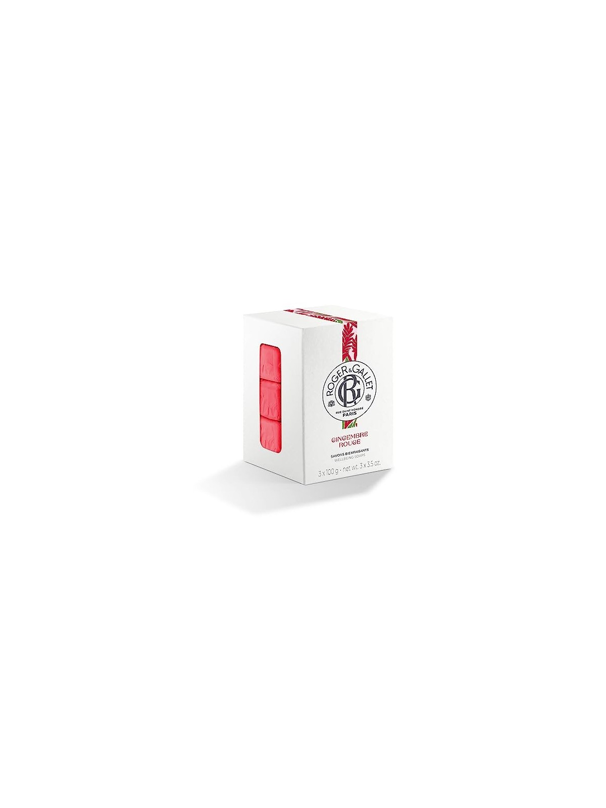Roger & Gallet Gingembre Rouge Giftset 300g Soap Bar
