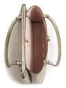 Guess Amara Borsa a Tracolla in Poliuretano con Logo 4G Verde Oliva HWSG8493100 34 x 29 x 11 cm donna