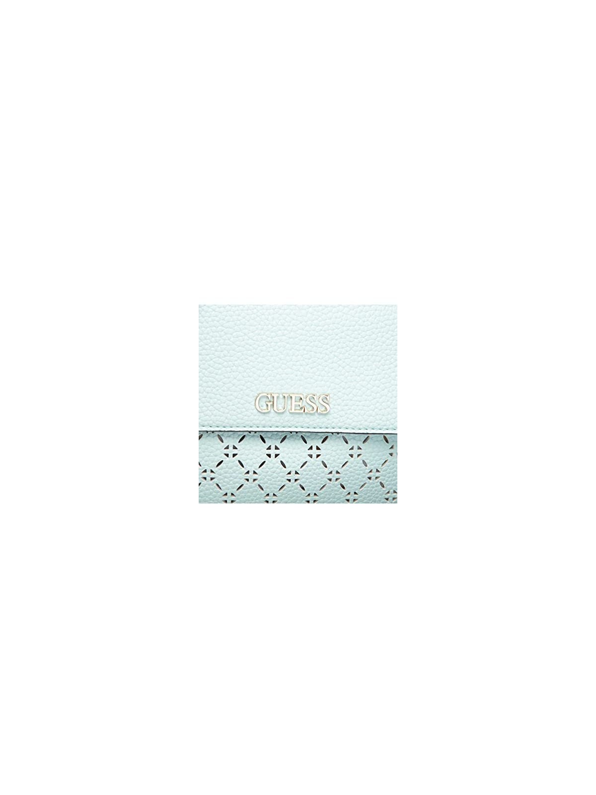 Guess Amara Borsa a Tracolla in Poliuretano con Logo 4G Verde Oliva HWSG8493100 34 x 29 x 11 cm donna