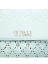 Guess Amara Borsa a Tracolla in Poliuretano con Logo 4G Verde Oliva HWSG8493100 34 x 29 x 11 cm donna