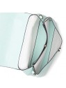 Guess Amara Borsa a Tracolla in Poliuretano con Logo 4G Verde Oliva HWSG8493100 34 x 29 x 11 cm donna