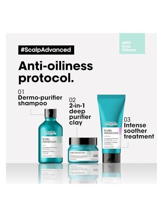 LOrï¿½ï¿½al Professionnel Shampoo antiforfora avanzato per cuoio capelluto donna 300ml