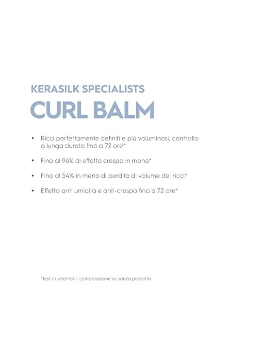 Kerasilk SPECIALISTS Balsamo per Ricci 150ml donna