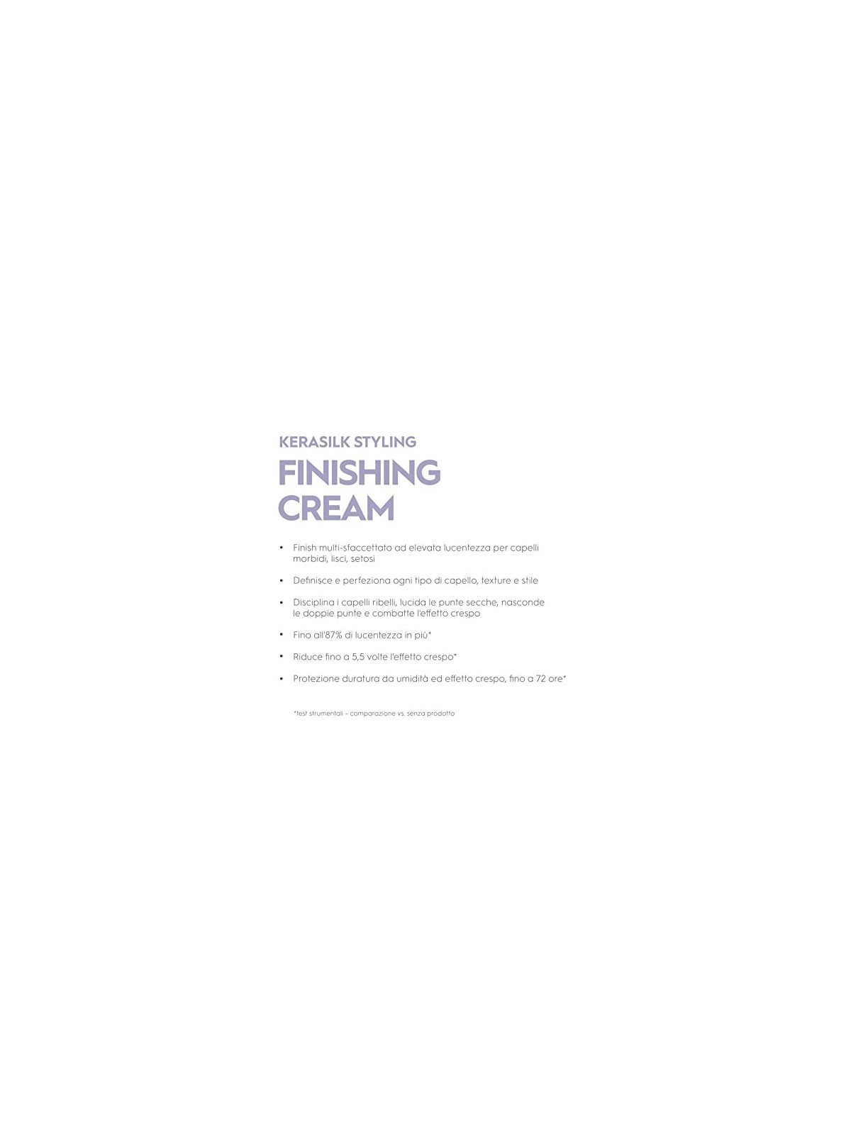Kerasilk STYLING Crema Finitura 50ml