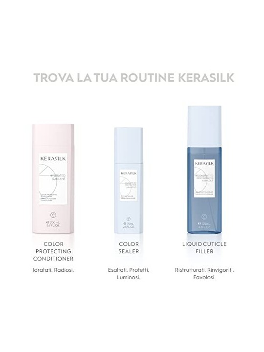 Shampoo Protettore del Colore Kerasilk ESSENTIALS 250ml Donna