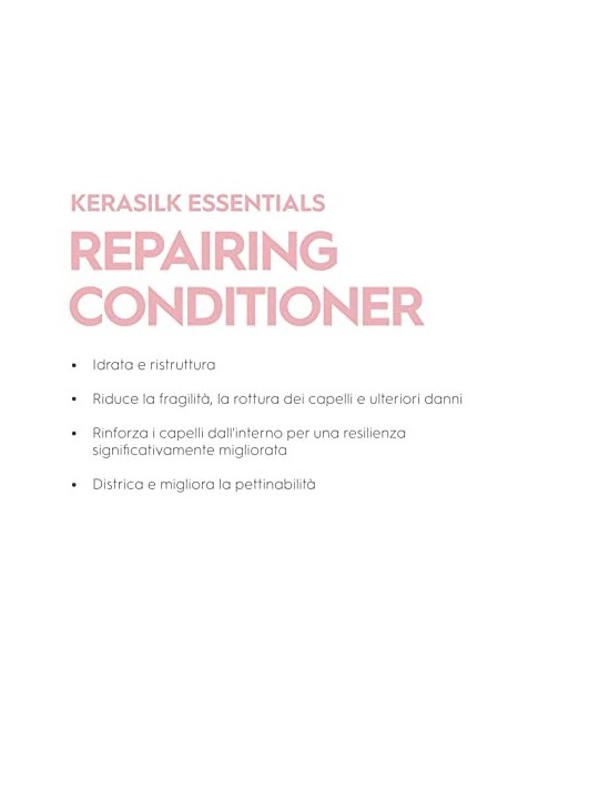 Kerasilk Essentials Balsamo Riparatore 200ml per donna