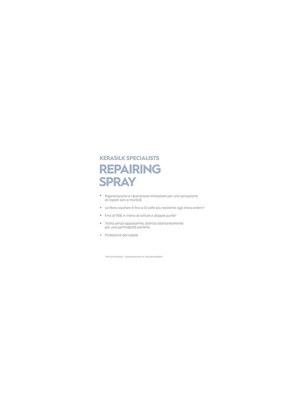 Kerasilk SPECIALISTS Spray Riparatore 125ml donna