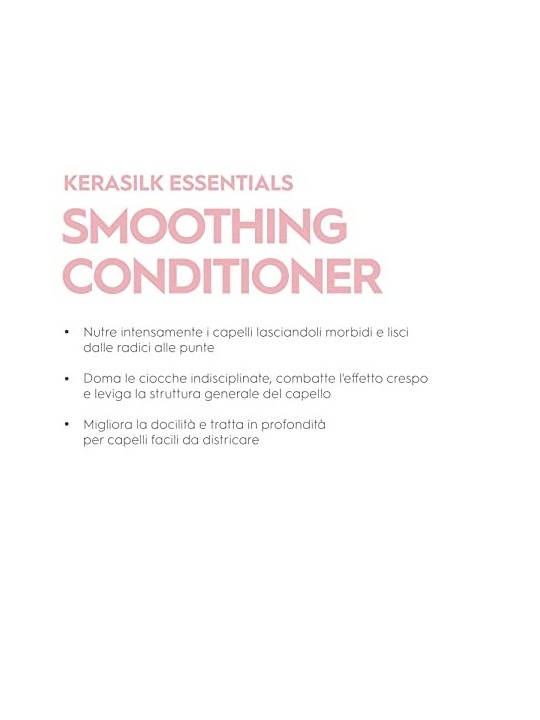 Kerasilk Essentials Balsamo Lisciante 200ml donna