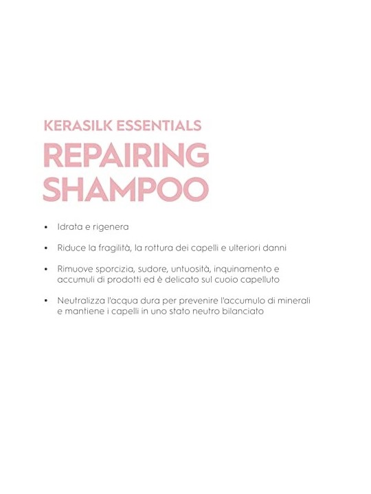 Kerasilk ESSENTIALS Repairing Shampoo 250ml for Women