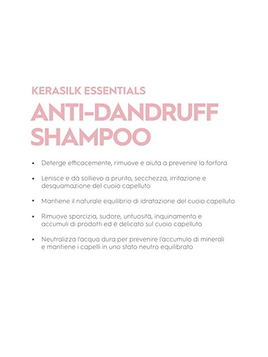 Shampoo antiforfora Kerasilk donna 250ml