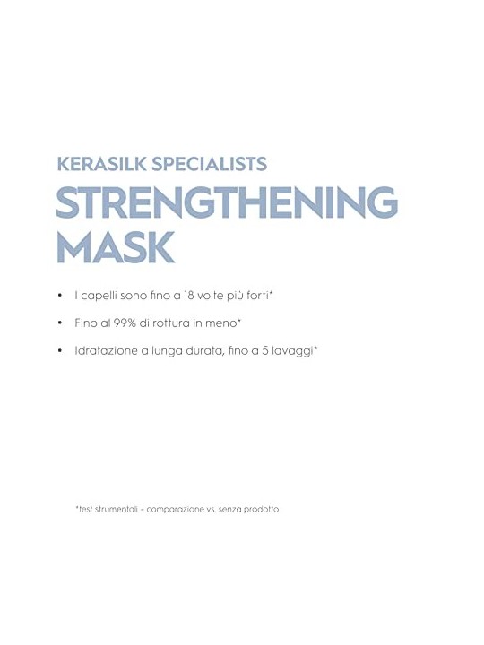Maschera Rafforzante Kerasilk SPECIALISTS 200ml donna