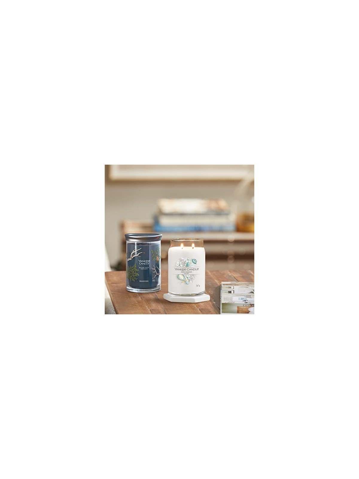 Yankee Candle Candela Profumata Signature Talco per Bambini unisex 567 0g
