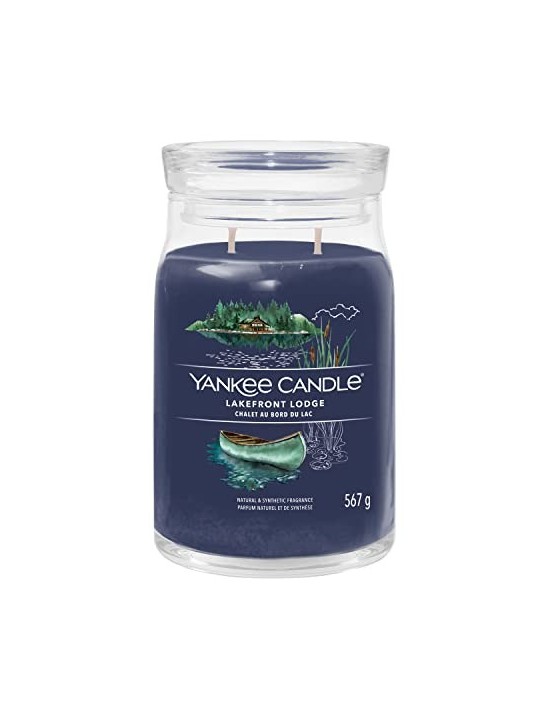 Yankee Candle Signature Candela Lago Fronte Lodge