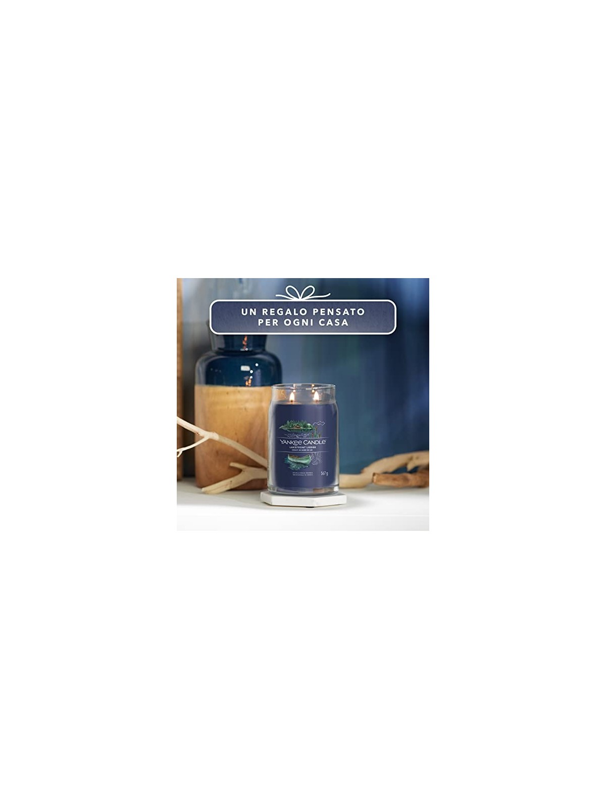 Yankee Candle Signature Candela Lago Fronte Lodge