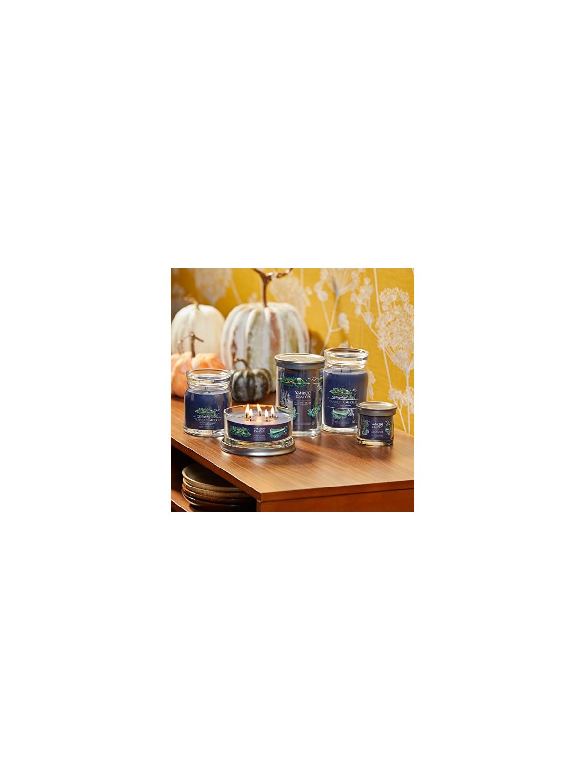 Yankee Candle Signature Candela Lago Fronte Lodge