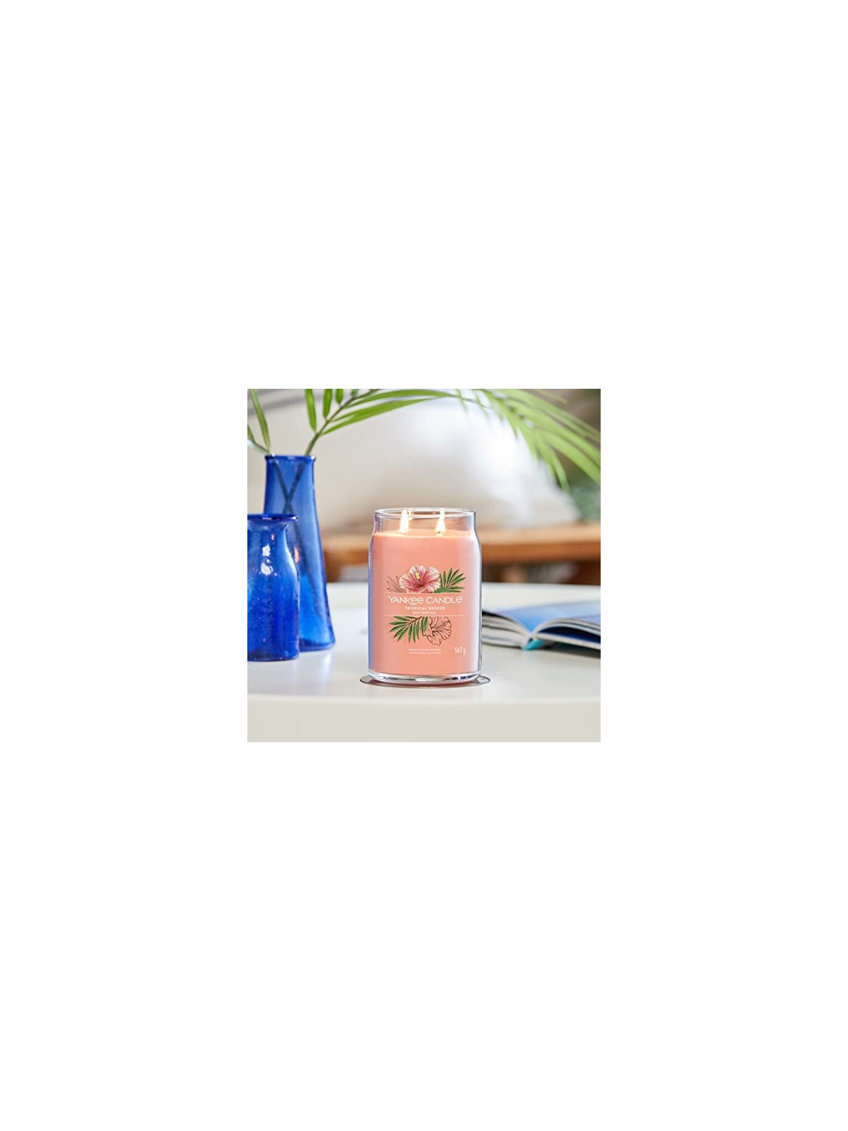 Yankee Candle Candela Profumata Signature Breeze Tropicale unisex 567 0g