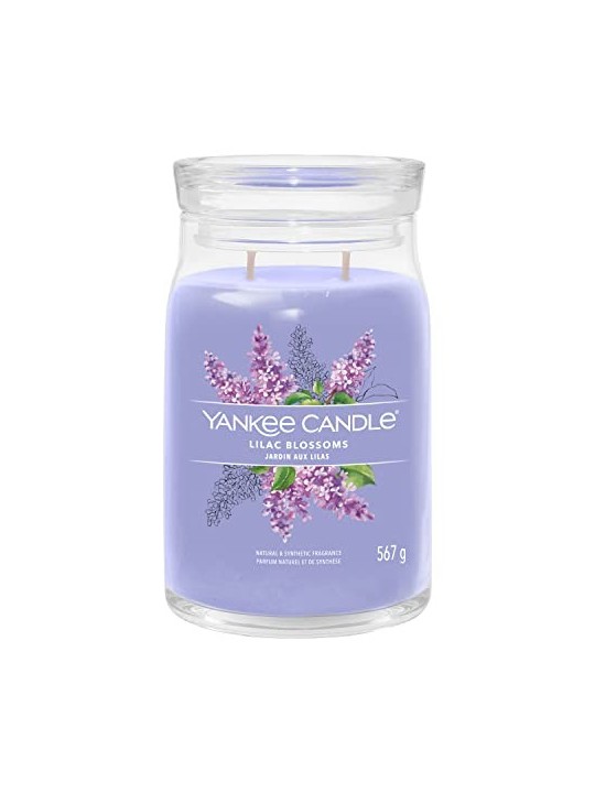 Yankee Candle Candela Signature Fiori di Lill Unisex 567 0g Yankee Candle www.essenzetotalstyle.com 