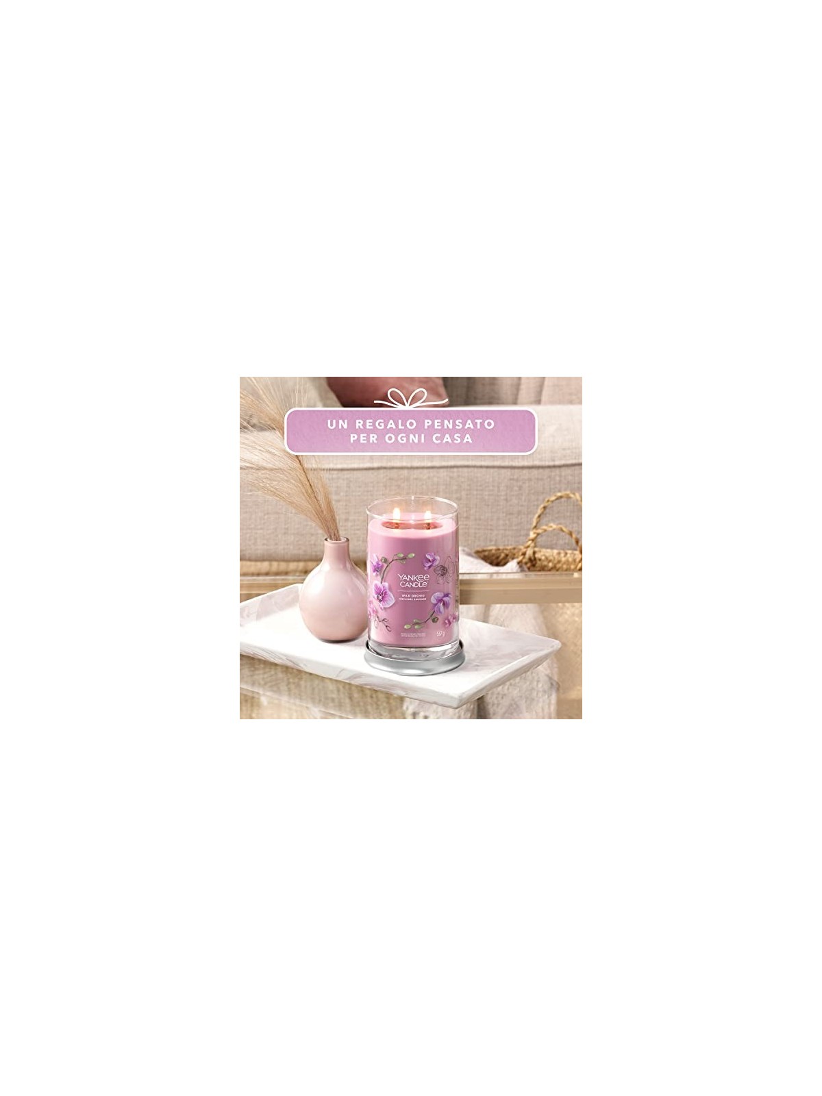Yankee Candle Candela Tumbler Signature Orchidea Selvaggia unisex 567g