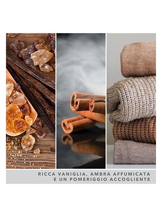 Yankee Candle Candela Profumata unisex alla Vaniglia Affumicata Cashmere